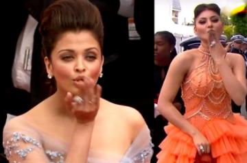 Urvashi gets mistaken for Aishwarya Rai at Cannes Film Festival red carpet.