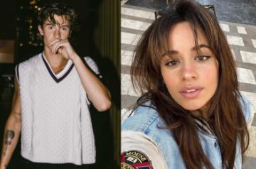 Singer Shawn Mendes with Camila Cabello.(Photo credit:instagram)