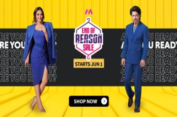 Myntra's EORS-18 goes live on June 1, offering 20 lakh styles across over 6,000 brands.