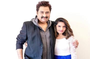 Singer Kumar Sanu with daughter Shannon K.