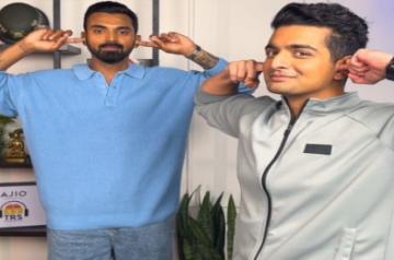 Ranveer allahbadia and KL rahul.(photo:instagram)