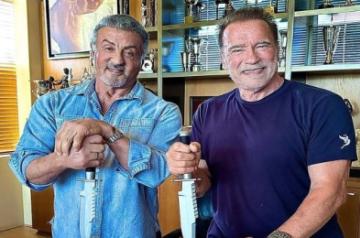 Sly Stallone says Arnold was 'superior, he just had all the answers'