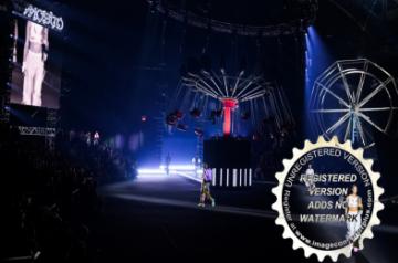"Welcome to the amazing Mostro Show" presented by Puma at New York Fashion Week